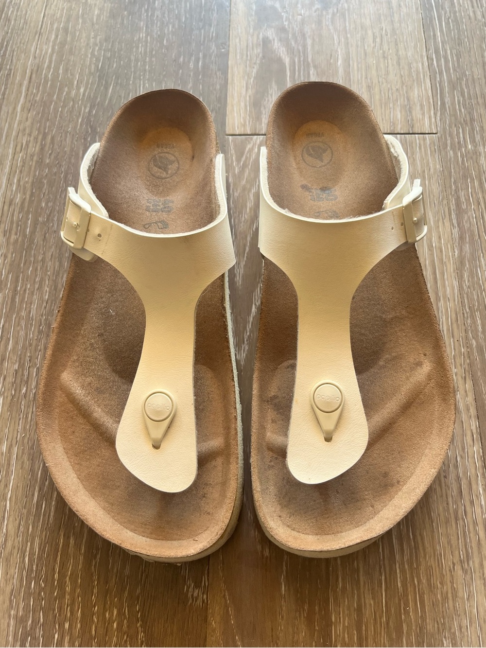 Birkenstock Papillio Gizeh platform sandal size 40, 9-9.5.